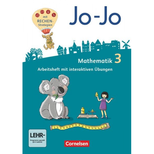 Martin Gmeiner Andrea Schulz Joachim Becherer Heike Keller Mechthild Schmitz - Jo-Jo Mathematik 3. Schuljahr - Allgemeine Ausgabe - Arbeitsheft mit interaktiven Übungen auf scook.de und CD-ROM