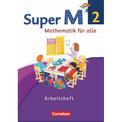 Gabriele Viseneber Ariane Ranft Ursula Manten Ulrike Braun Mirjam Frost - Super M 2. Schuljahr. Arbeitsheft mit Lernstandsseiten. Westliche Bundesländer