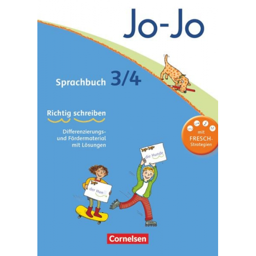 Susanne Mansour - Jo-Jo Sprachbuch - Aktuelle allgemeine Ausgabe. 3./4. Schuljahr - Arbeitsblock