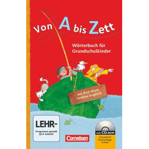 Gerhard Sennlaub - Von A bis Zett: Wörterbuch mit Bild-Wort-Lexikon Englisch und CD-ROM