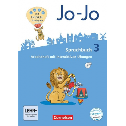 Henriette Naumann-Harms Sandra Meeh Frido Brunold Rita Stanzel - Jo-Jo Sprachbuch 3. Schuljahr - Allgemeine Ausgabe - Arbeitsheft