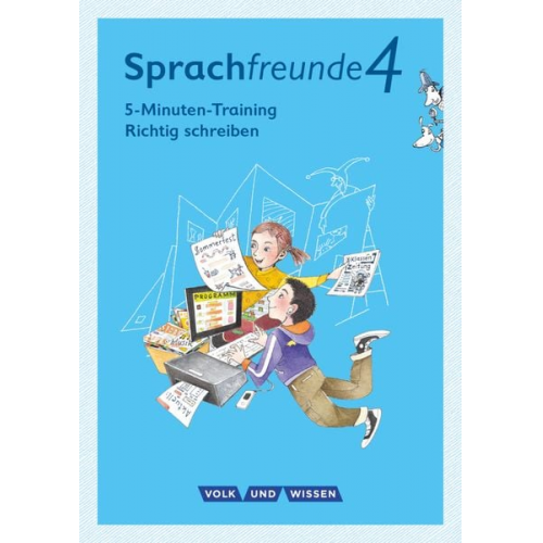 Sprachfreunde 4. Schuljahr - Ausgabe Nord/Süd - 5-Minuten-Training 'Richtig schreiben