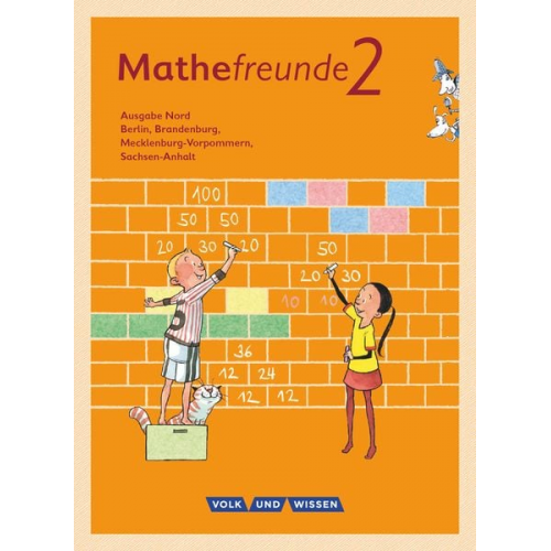 Birgit Schlabitz Ursula Kluge Isabel Miedtke Kathrin Fiedler Jana Elsner - Mathefreunde 2. Schuljahr - Nord - Schülerbuch mit Kartonbeilagen