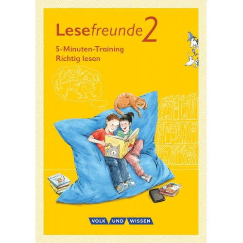 Irene Hoppe - Lesefreunde 2. Schuljahr. 5-Minuten-Training "Richtig lesen". Arbeitsheft. Östliche Bundesländer und Berlin