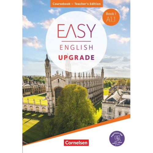 Annie Cornford Claire Hart - Easy English Upgrade. Book 1 - A1.1. - Coursebook - Teacher's Edition