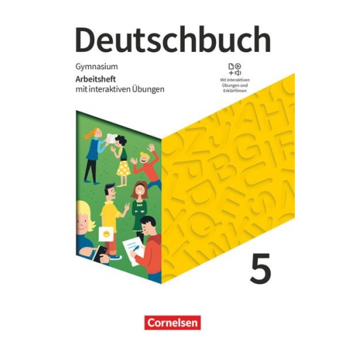 Deutschbuch Gymnasium - 2019 - 5. Klasse - Arbeitsheft mit interaktiven Übungen online mit Lösungen