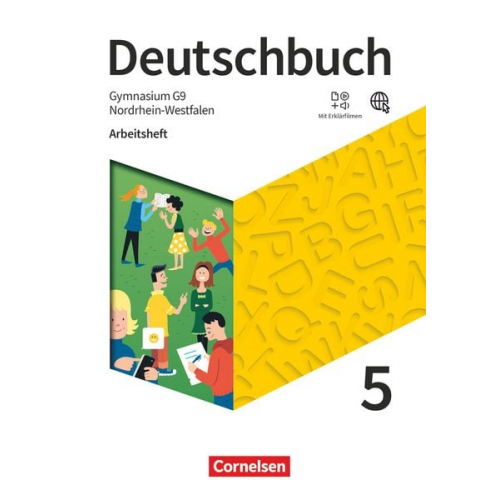 Deborah Mohr Angela Mielke Cordula Grunow Andrea Wagener Christoph Oldeweme - Deutschbuch Gymnasium - Nordrhein-Westfalen - 2019 - 5. Klasse - Arbeitsheft mit Lösungen