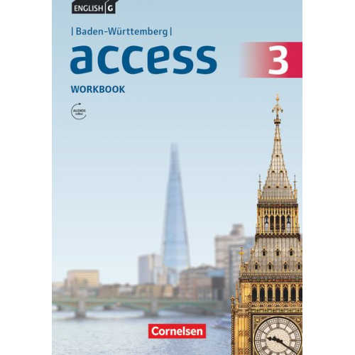 Eleanor Toal Jennifer Seidl - English G Access Band 3: 7. Schuljahr - Baden-Württemberg - Workbook mit Audios online