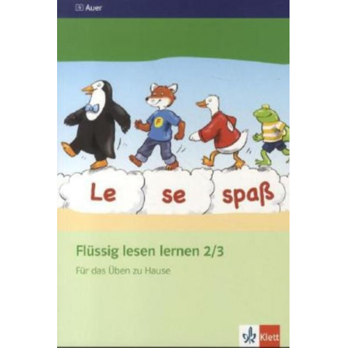 Gero Tacke - Flüssig lesen lernen. Arbeitsheft für das Üben zu Hause 2./3. Schuljahr