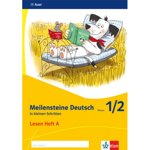 Meilensteine Deutsch in kleinen Schritten. Heft 1 Klasse 1/2. Lesestrategien - Ausgabe ab 2017