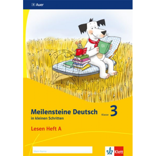 Meilensteine. Deutsch in kleinen Schritten. Lesestrategien Heft 1. Klasse 3. Ausgabe ab 2017