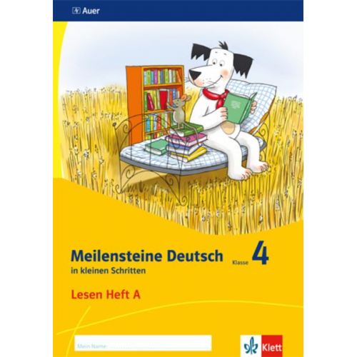 Meilensteine. Deutsch in kleinen Schritten. Lesestrategien Heft 1. Klasse 4. Ausgabe ab 2017