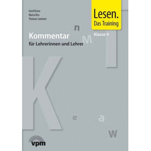 Lesen. Das Training. Fertigkeiten, Geläufigkeit, Strategien. Klasse 4. Lehrerband