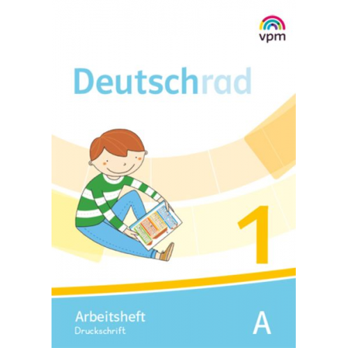 Deutschrad 1. Arbeitsheft Druckschrift Klasse 1