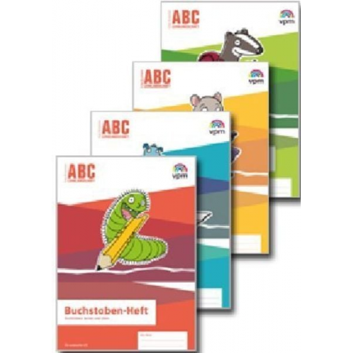 ABC-Lernlandschaft 1/2. Basis-Paket: 4 Arbeitshefte Grundschrift Klasse 1/2