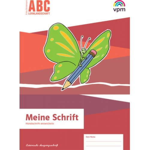 ABC-Lernlandschaft 1/2. Arbeitsheft Meine Schrift Lateinische Ausgangsschrift ab Klasse 2