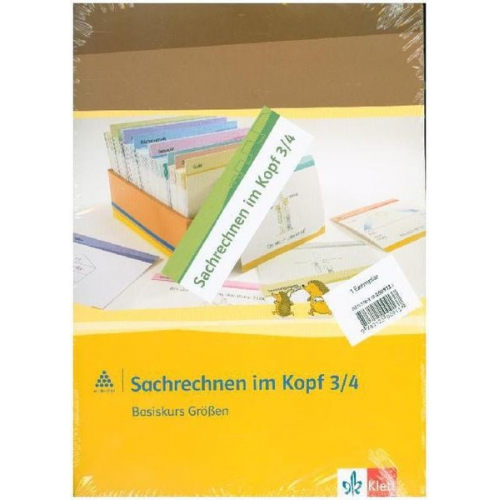 Mathe 2000. Sachrechenkartei 3/4. Sachrechnen im Kopf. Basiskurs Größen.