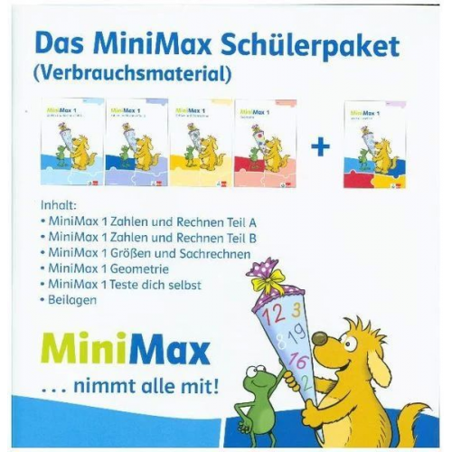 MiniMax / Beilagen zum Schülerpaket 1. Schuljahr im 5-er Pack zum Nachkauf