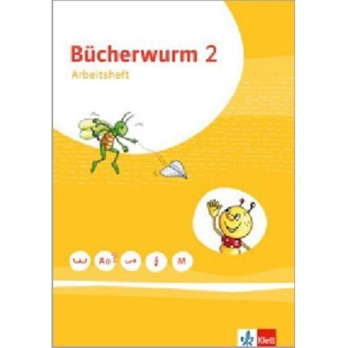 Bücherwurm Sprachbuch 2. Arbeitsheft zum Sprachbuch Klasse 2