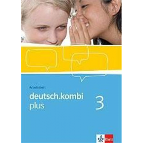 deutsch.kombi plus 3.  Arbeitsheft. 7. Klasse