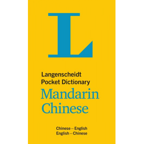 Langenscheidt Pocket Dictionary Mandarin Chinese