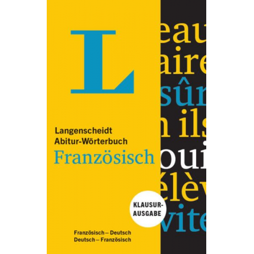 Langenscheidt Abitur-Wörterbuch Französisch - Buch und App