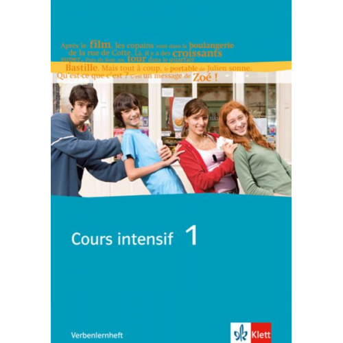 Marie Gauville Laurent Jouvet Dieter Kunert - Cours intensif 1. Französisch als 3. Fremdsprache. Verbenlernheft 1. Lernjahr