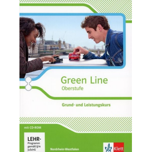 Green Line Oberstufe. Klasse 11/12 (G8), Klasse 12/13 (G9). Grund- und Leistungskurs. Schülerbuch mit CD-ROM. Ausgabe 2015. Nordrhein-Westfalen