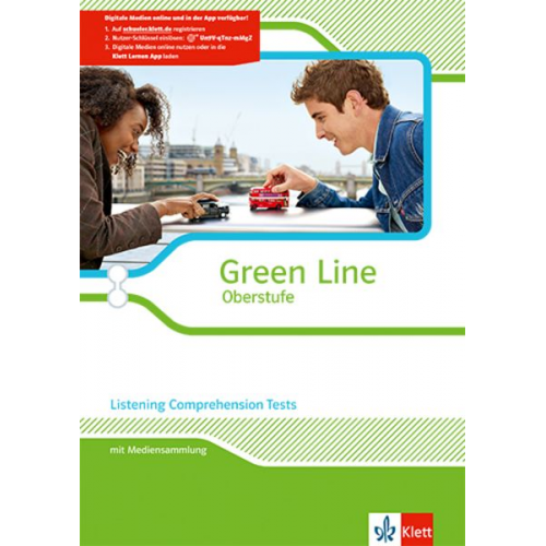 Green Line Oberstufe. Klasse 11/12 (G8), Klasse 12/13 (G9). Listening Comprehension Tests. Arbeitsheft mit Mediensammlung. Ausgabe 2015.