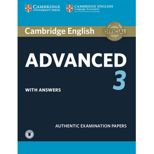 Cambridge English Advanced 3. Student's Book with answers and downloadable audio