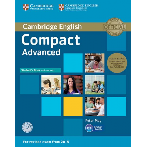 Compact Advanced. Student's Book Pack (Student's Book with answers and CD-ROM and 2 Class Audio CDs)