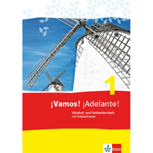 ¡Vamos! ¡Adelante! 1. Vokabel-/Verbenlernheft mit Vokabeltrainer als App