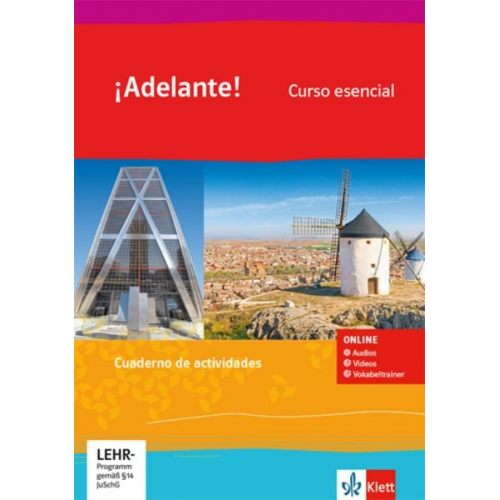 ¡Adelante! Curso esencial. Videos und Vokabeltrainer 1. Lernjahr