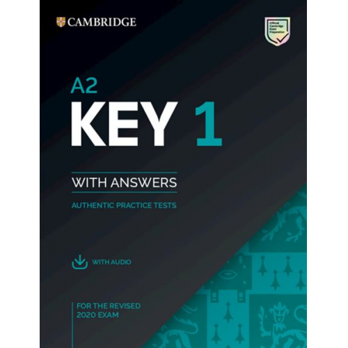 Cambridge Engl. Key 1 Stud. B. + Answers + CD 2020