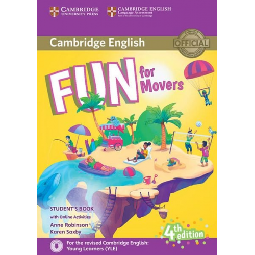 Fun for Movers. Student's Book with audio with online activities. 4th Edition