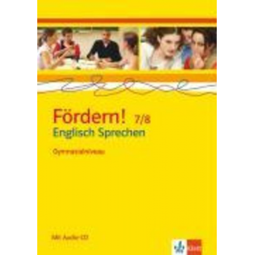 Fördern! 7/8 Engl. Sprechen Gymnasialniveau/inkl. CD