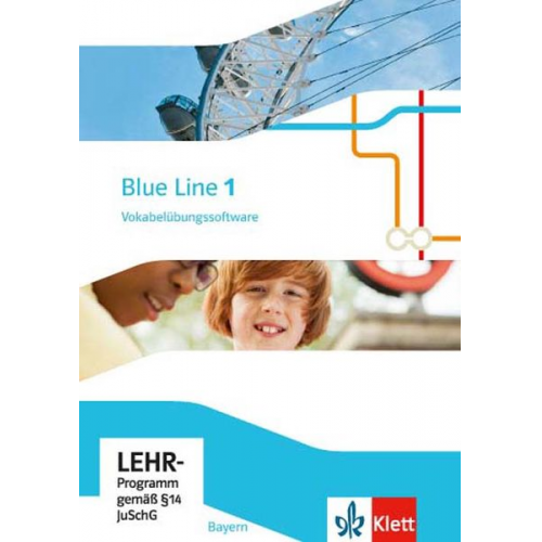 Blue Line. Vokabelübungssoftware CD-ROM. Klasse 5. Ausgabe für Bayern ab 2017