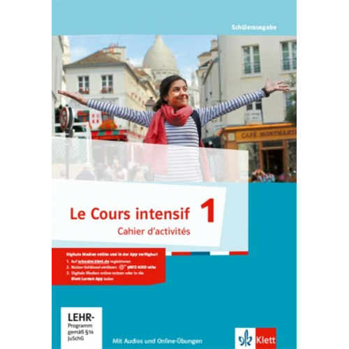 Le Cours intensif 1. Cahier d'activités mit Mediensammlung und Übungssoftware online