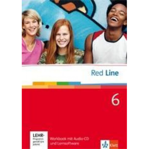 Red Line 6. Workbook mit Audio-CD und Lernsoftware