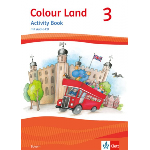 Colour Land ab Klasse 3. Activity Book mit Audio-CD. Ausgabe für Bayern. Klasse 3