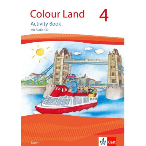 Colour Land. Activity Book mit Audio-CD. Ausgabe für Bayern. Klasse 4