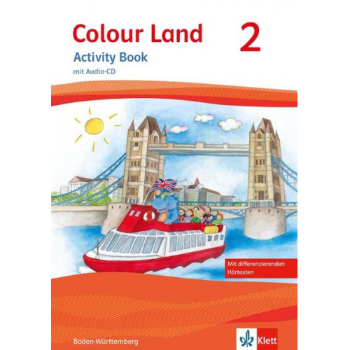 Colour Land. Für den Beginn ab Klasse 1. Ausgabe 2016. Activity Book mit Audio-CD und Bildkarten 2. Schuljahr