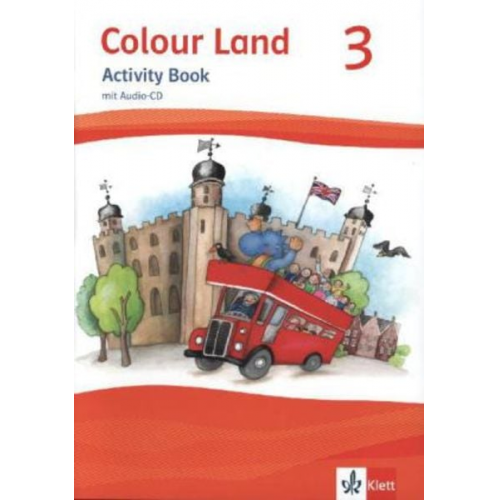 Colour Land 3. Activity Book mit Audio-CD 3. Schuljahr