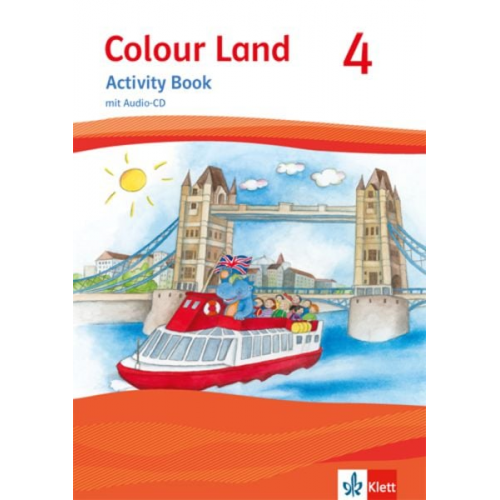 Colour Land ab Klasse 3. Ausgabe 2013. Activity Book mit Audio-CD 4. Schuljahr