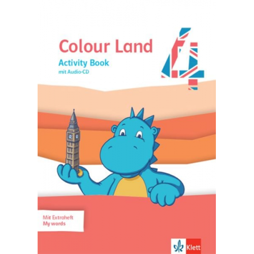 Colour Land 4. Ab Klasse 3. Activity Book mit Audio-CD Klasse 4