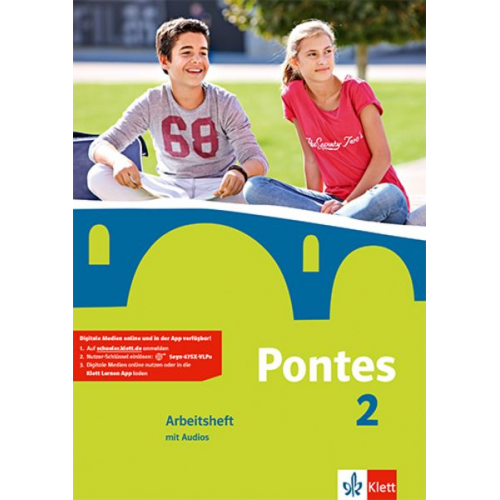 Pontes 2. Arbeitsheft mit Audios