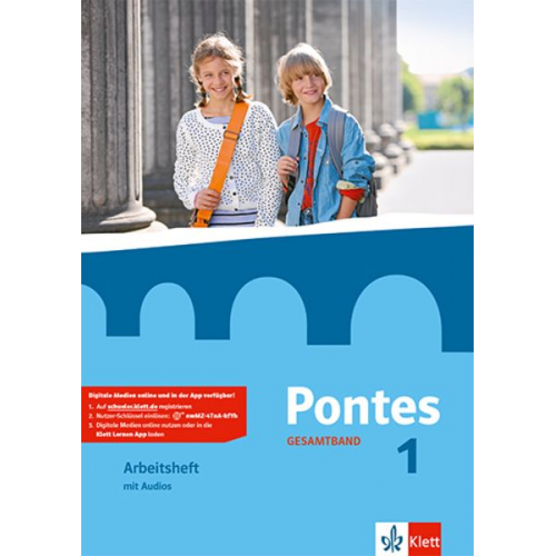 Pontes Gesamtband 1. Arbeitsheft mit Audios