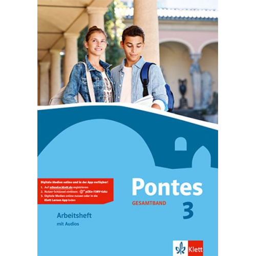 Pontes Gesamtband 3. Arbeitsheft mit Audios