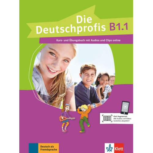 Olga Swerlowa - Die Deutschprofis B1.1. Kurs- und Übungsbuch mit Audios und Clips online