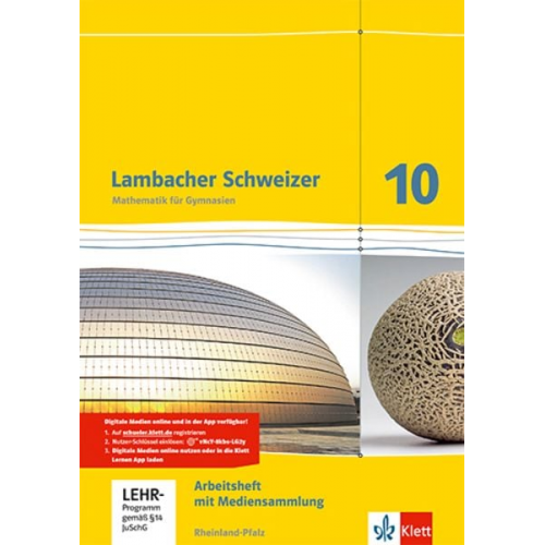 Lambacher Schweizer. 10. Schuljahr. Arbeitsheft plus Lösungsheft und Lernsoftware. Rheinland-Pfalz 2012